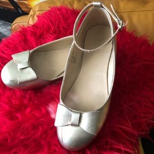 Janie and Jack. Gold shoes. For holidays.